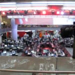BBC Broadcasting House newsroom with journalists at workstations