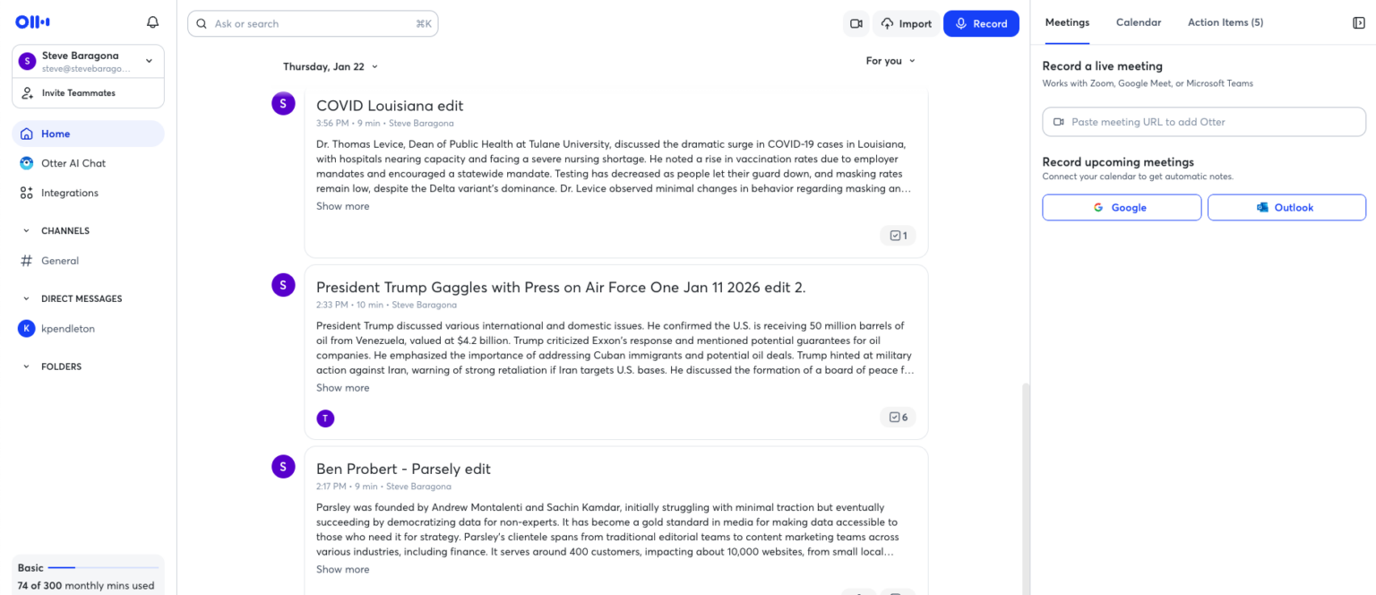 Otter AI Review: Transcription Tool for Journalists