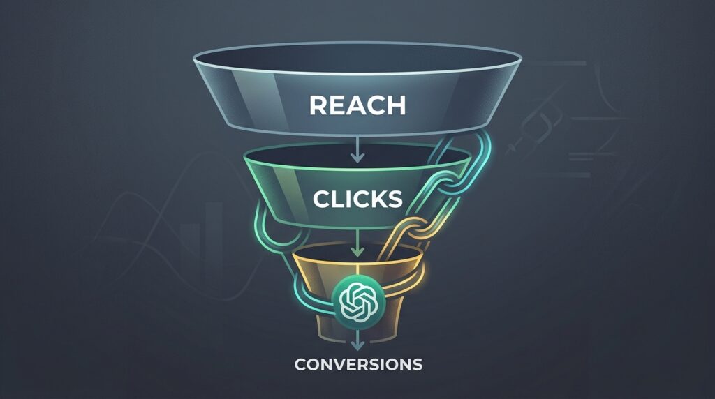 ChatGPT conversion funnel