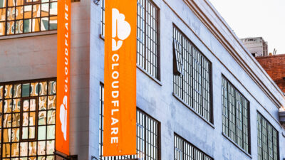 Exterior of Cloudflare's corporate headquarters